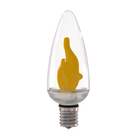 LED Flicker Flame Bulb - C7 | Village Lighting Company