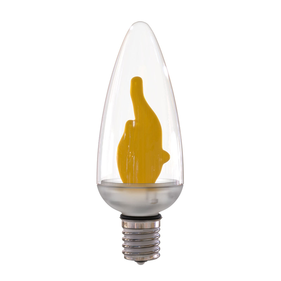 LED Flicker Flame Bulb - C7 | Village Lighting Company