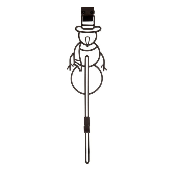 Snowman Wreath Hanger - Village Lighting Company