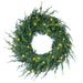 30-inch Cedar Pre-Lit LED Wreath Thumbnail | Village Lighting Company
