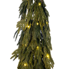 Norfolk Pre-Lit LED Garland | Village Lighting Company