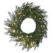 30-inch Cypress Pre-Lit LED Wreath Thumbnail | Village Lighting Company