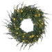 24-inch Cedar Pre-Lit LED Wreath Thumbnail | Village Lighting Company