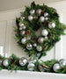 Silver & Pine Signature Wreath Thumbnail | Village Lighting Company