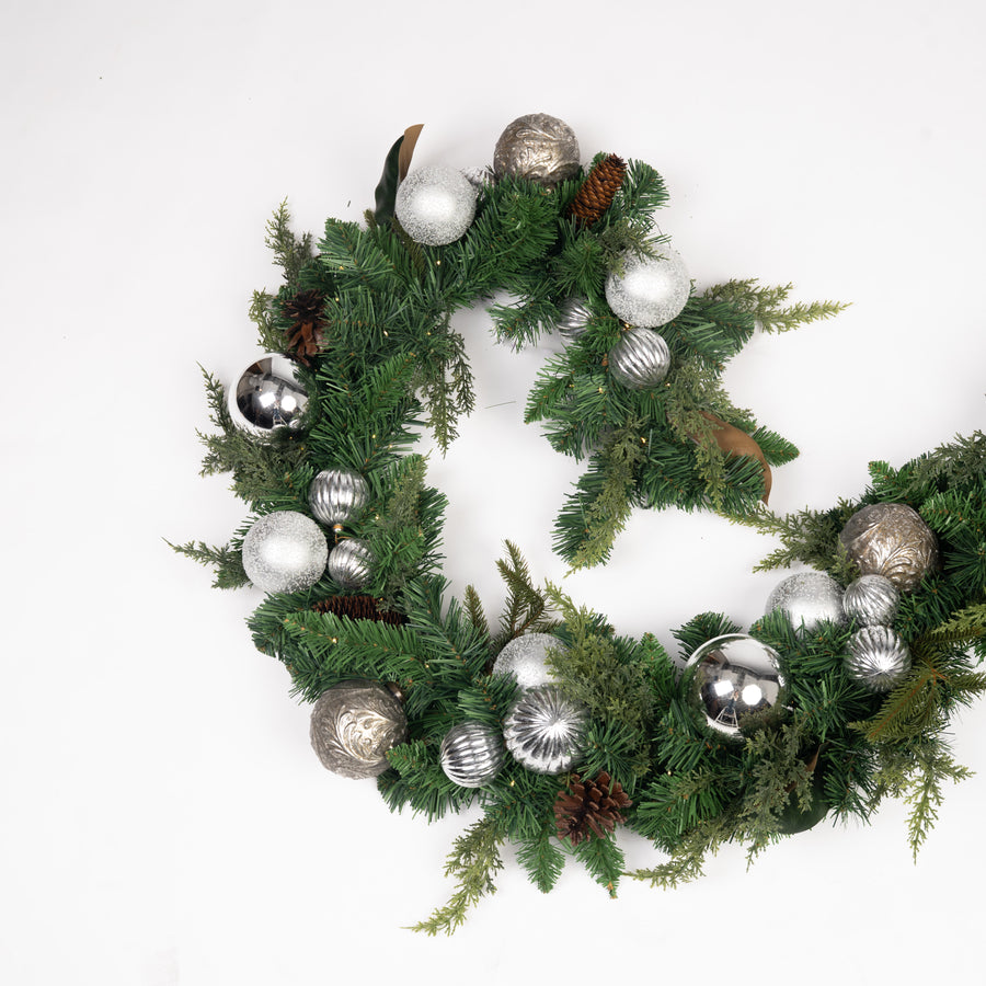 Silver & Pine Signature Garland | Village Lighting Company