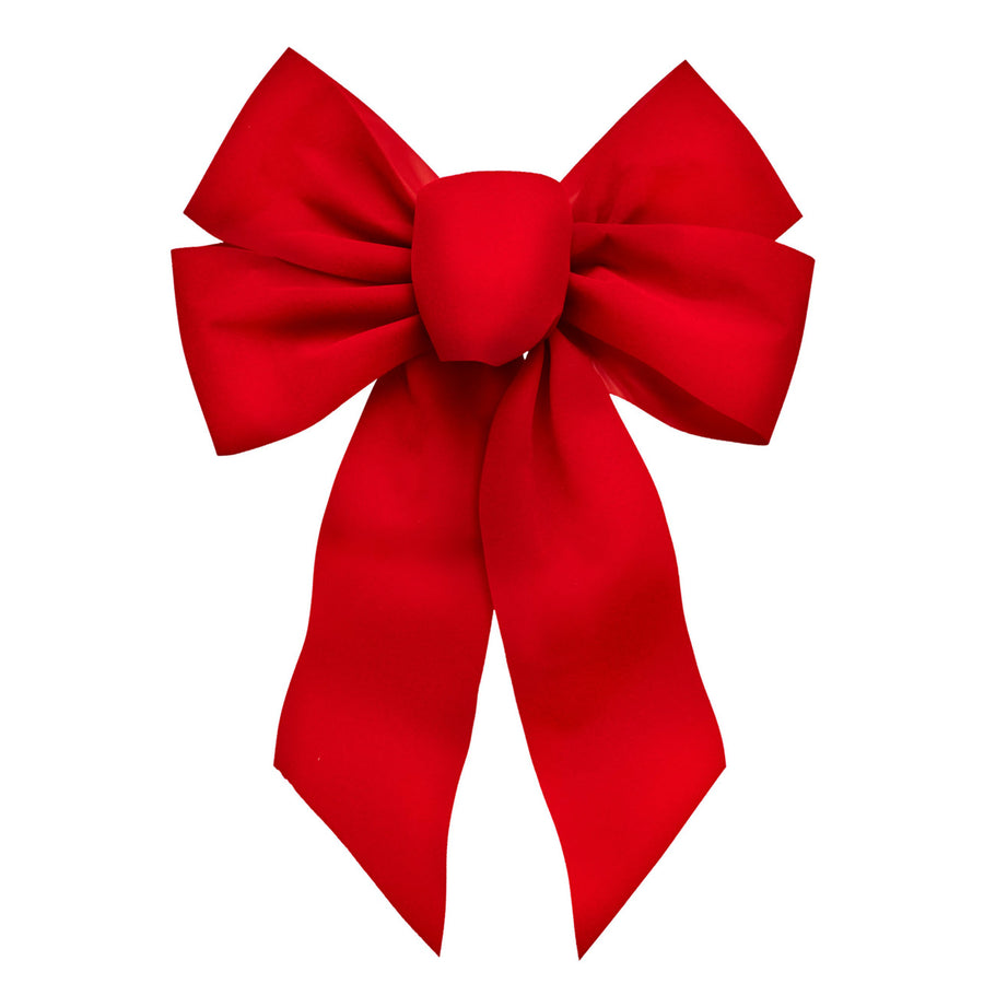 Red Velvet Bow | Village Lighting Company
