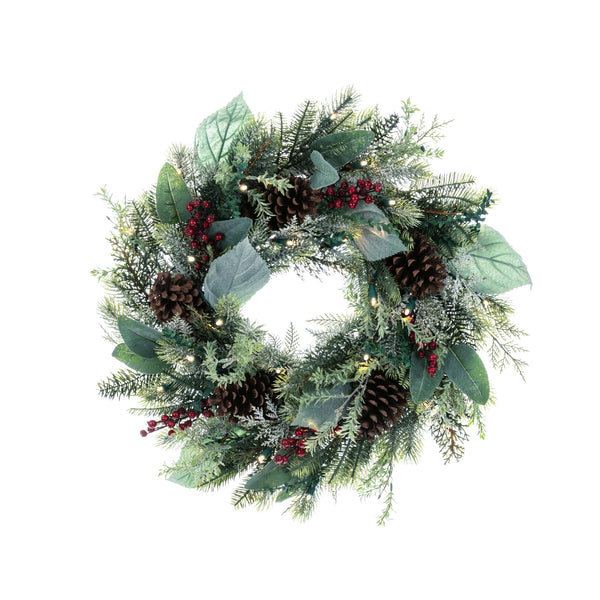 Winter Frost Wreath