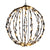 LED Christmas Light Ball Sphere swatch | Village Lighting Company