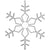 LED Christmas Light Snowflake