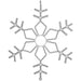 LED Christmas Light Snowflake Thumbnail | Village Lighting Company