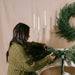 Cypress Pre-Lit LED Wreath Thumbnail | Village Lighting Company