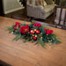 Golden Leaf Red Magnolia Table Top Centerpiece Swag Thumbnail | Village Lighting Company