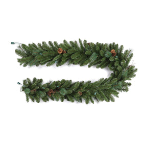 Traditional Black Forest Garland with C7(E12) Sockets | Village Lighting Company