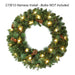 Traditional Black Forest Wreath with C7(E12) Sockets Thumbnail | Village Lighting Company