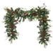 Christmas Woods Christmas Garland - 9 ft. Thumbnail | Village Lighting Company