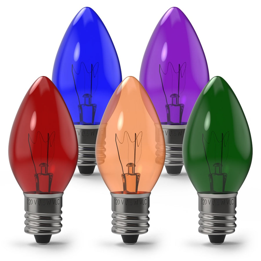 C7 Transparent Incandescent - Village Lighting Company | Village Lighting Company