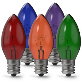 C9 (E17) Transparent Incandescent | Village Lighting Company