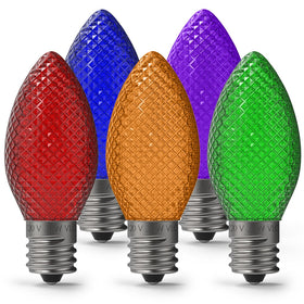 C9 Faceted SMD LED | Village Lighting Company
