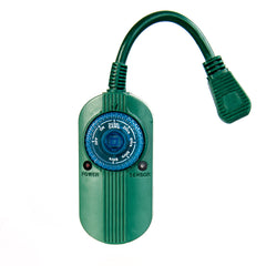 Mechanical Dial Timer With Photocell