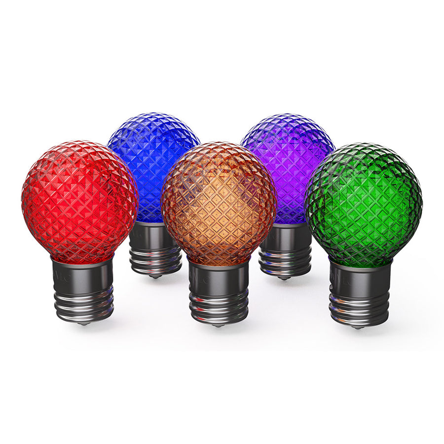 G30 Faceted SMD LED E12 | Village Lighting Company