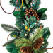 Magnolia Leaf Garland - 9ft. Thumbnail | Village Lighting Company