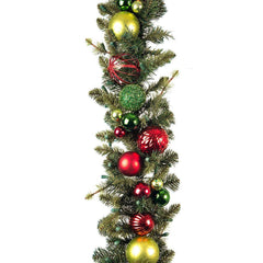 Battery operated outdoor garland on sale