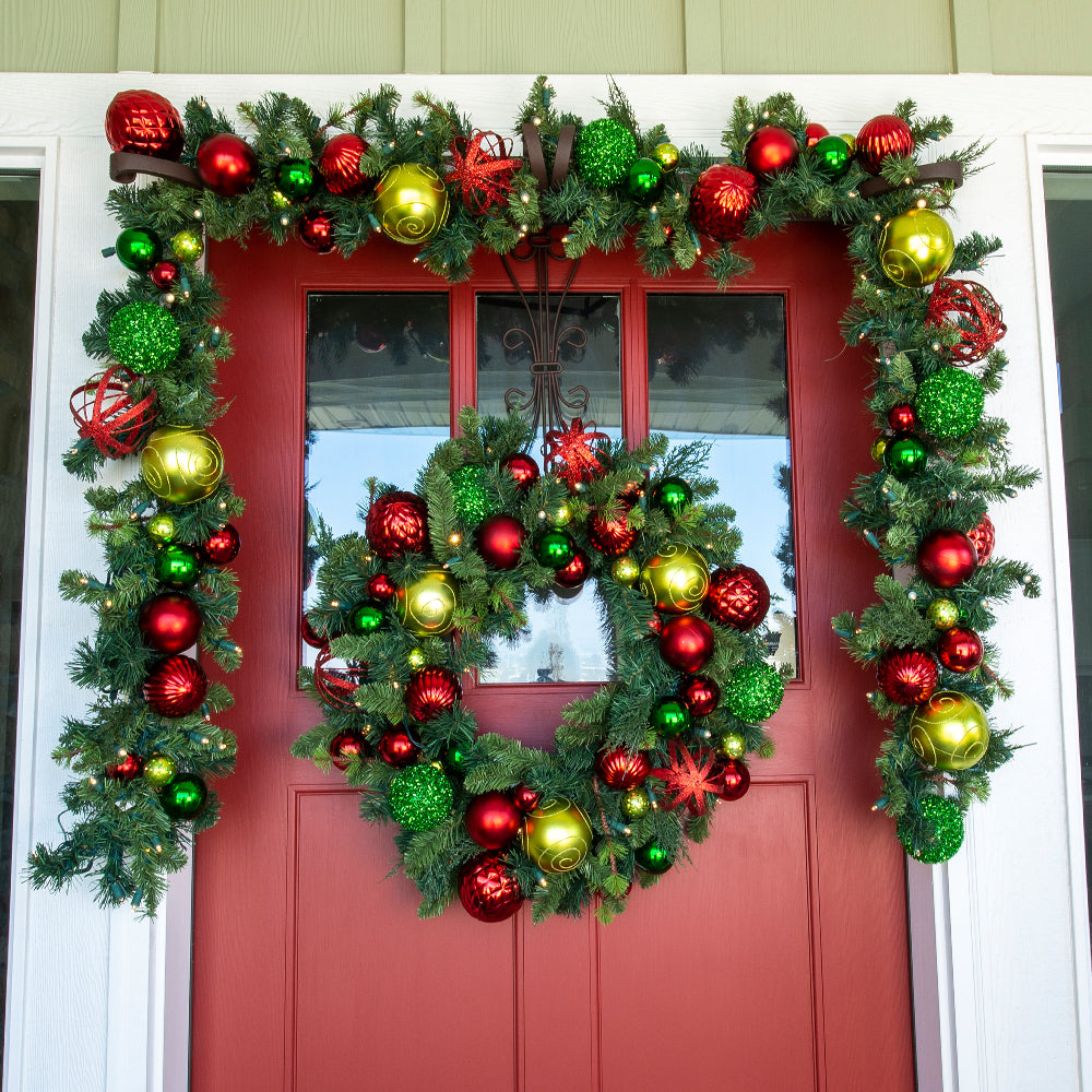 Garland Sign Decorated Christmas Garland