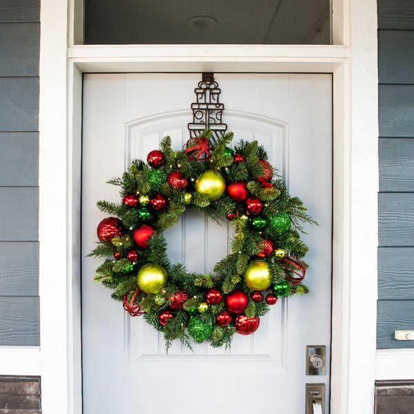 Festive Holiday Wreath - 30