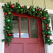 Christmas Cheer Red and Green Garland - 9' Thumbnail | Village Lighting Company