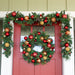 Christmas Classic Red and Gold Garland - 9' Thumbnail | Village Lighting Company