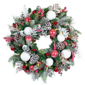 Frosted Wonderland Wreath - 30