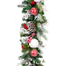 Frosted Wonderland Garland - 9' Thumbnail | Village Lighting Company