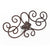 Garland Hanger Center Piece - Scrolls swatch | Village Lighting Company