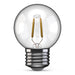 G45 (E26) Filament LED Patio Light Bulb Thumbnail | Village Lighting Company