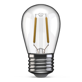 S14 (E26) Filament LED Patio Light Bulb | Village Lighting Company