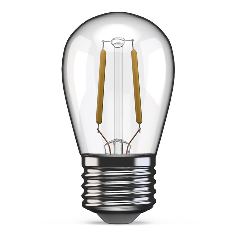 S14 (E26) Filament LED Patio Light Bulb | Village Lighting Company