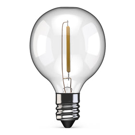 G40 (E12) Filament LED Patio Light Bulb | Village Lighting Company