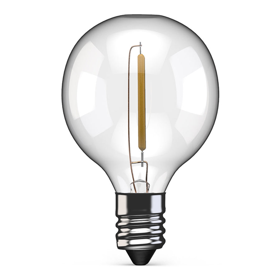G40 (E12) Filament LED Patio Light Bulb | Village Lighting Company