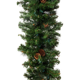 Premium Black Forest Garland with C7(E12) Sockets | Village Lighting Company