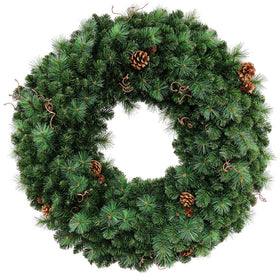 Black Forest Unlit Wreath | Village Lighting Company