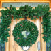 Black Forest Battery Operated Wreath (30 in.) Thumbnail | Village Lighting Company